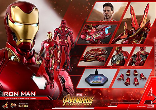 :Avengers Infinity War Movie Masterpiece 1/6 Scale Series - Iron Man Mark L Die Cast Figure Hot Toys #TOP6