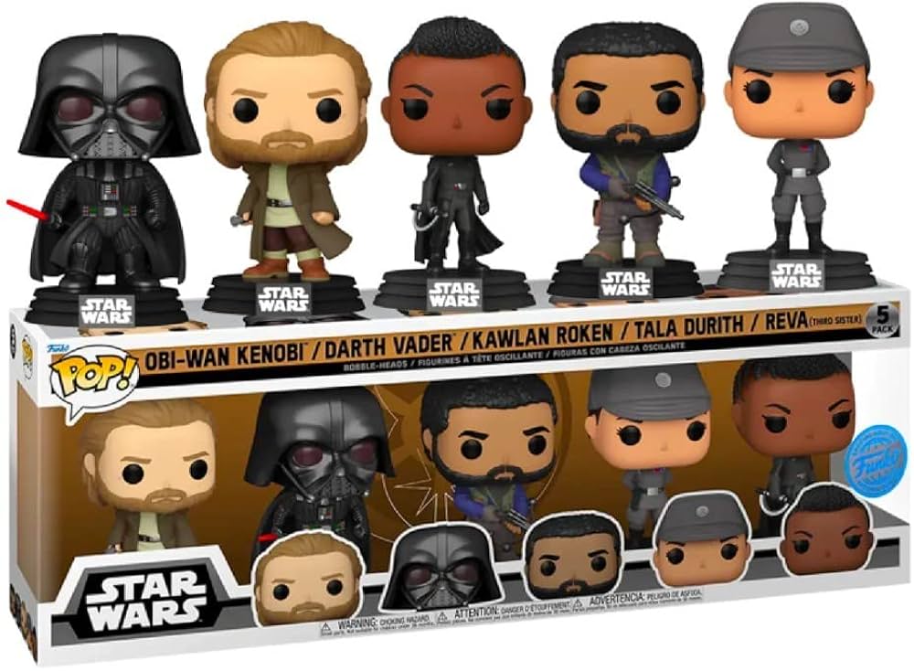 Funko Pop! Star Wars OBI-Wan Kenobi - OBI-Wan Kenobi, Darth Vader