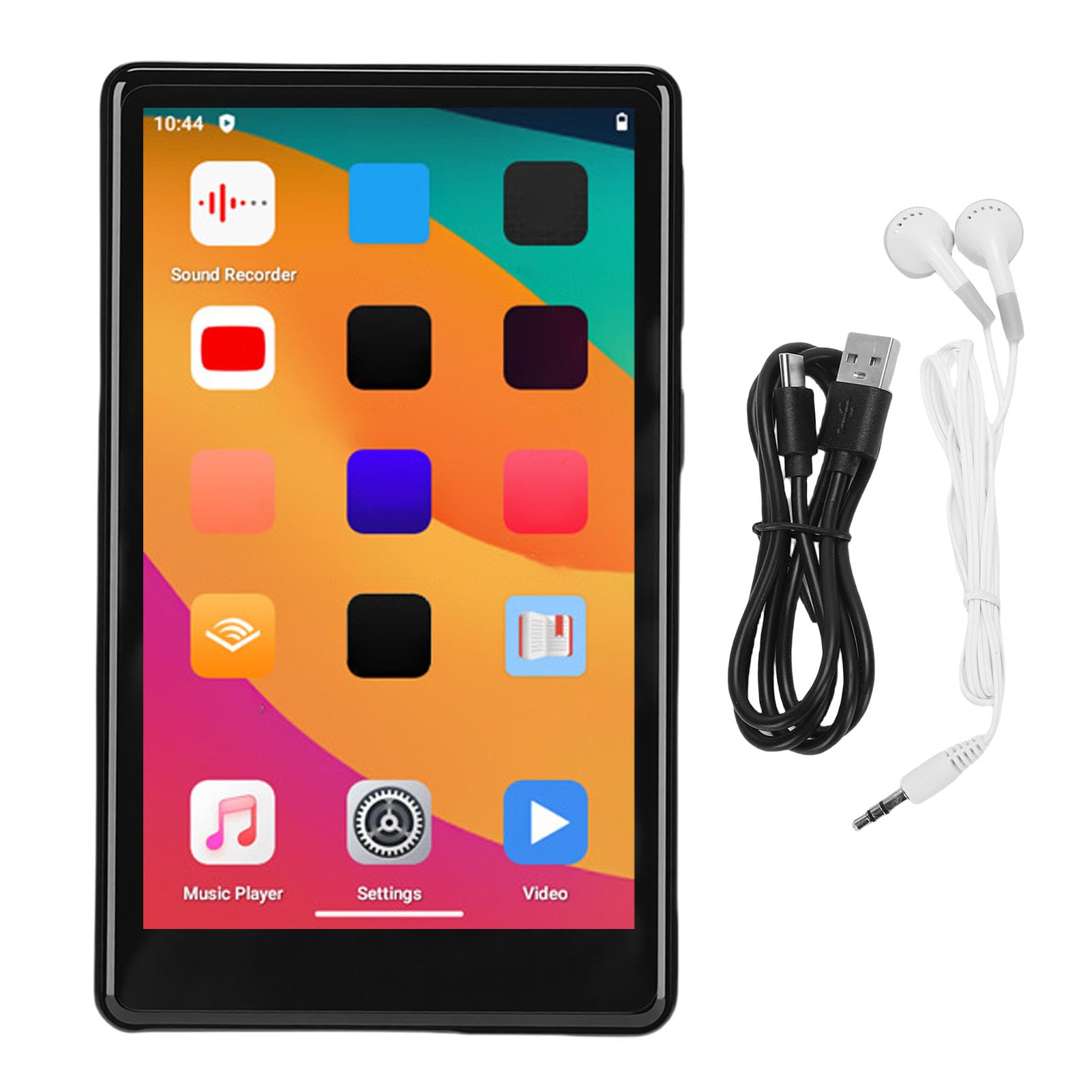 Yoidesu 32GB MP3 Player with Bluetooth and WiFi 4 Touch Screen Mp4 Player with Spotify APP Store Audible