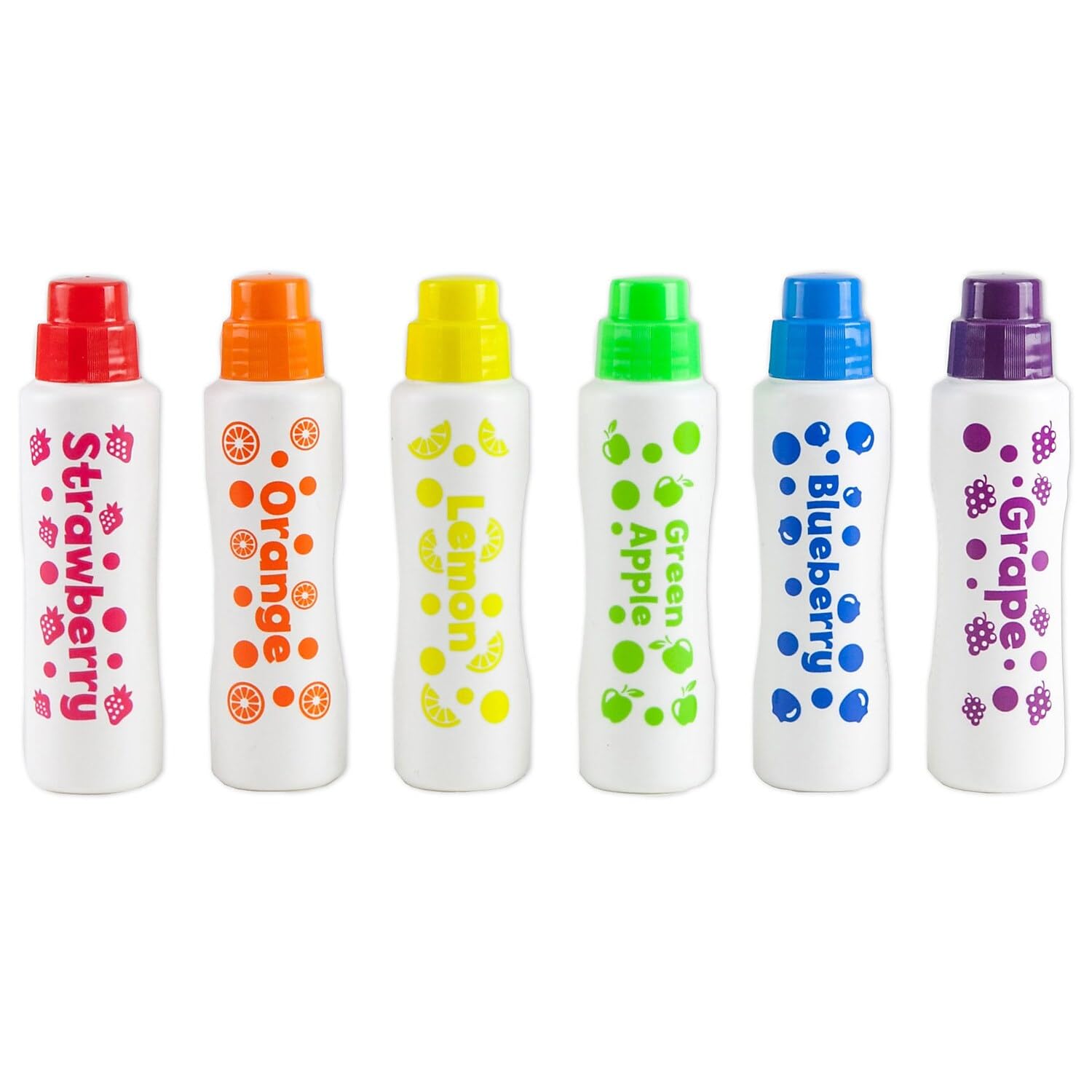 Do-A-Dot Art Fruit Scented Dot Markers, 6/Pack (DAD202)