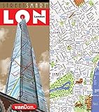 StreetSmart® London Map by VanDam - City Center Street Map of London, England - Laminated folding pocket size city travel and Tube map with all museums, attractions, hotels and sights; 2023 Edition