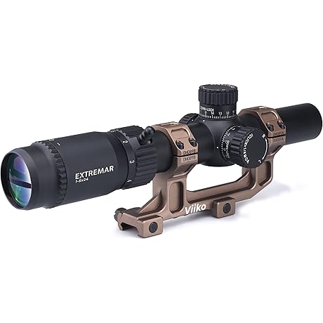 Arrowhead LPVO Series 1-5x24 Rifle Scope - Long Eye Relief Scope LPVO