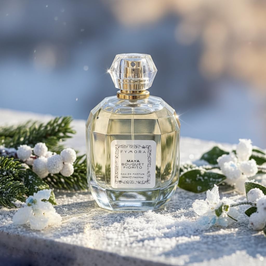 Profumo Maya, Eau de Parfum, Profumo donna, Bouquet Fiorito - Essenza Floreale e muschiata, 100ml