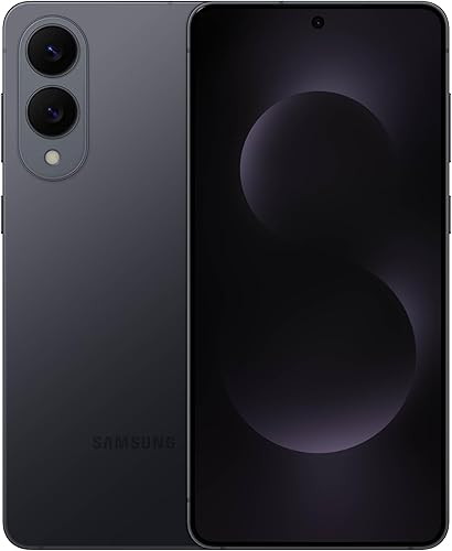 Teléfono SAMSUNG Galaxy S25 Edge, teléfono inteligente con IA de 512 GB, Android desbloqueado, video nocturno, procesador rápido, pantalla ProScaler, batería para todo el día, 2025, garantía del fabricante de 1 año en EE. UU., Titanium JetBlack
