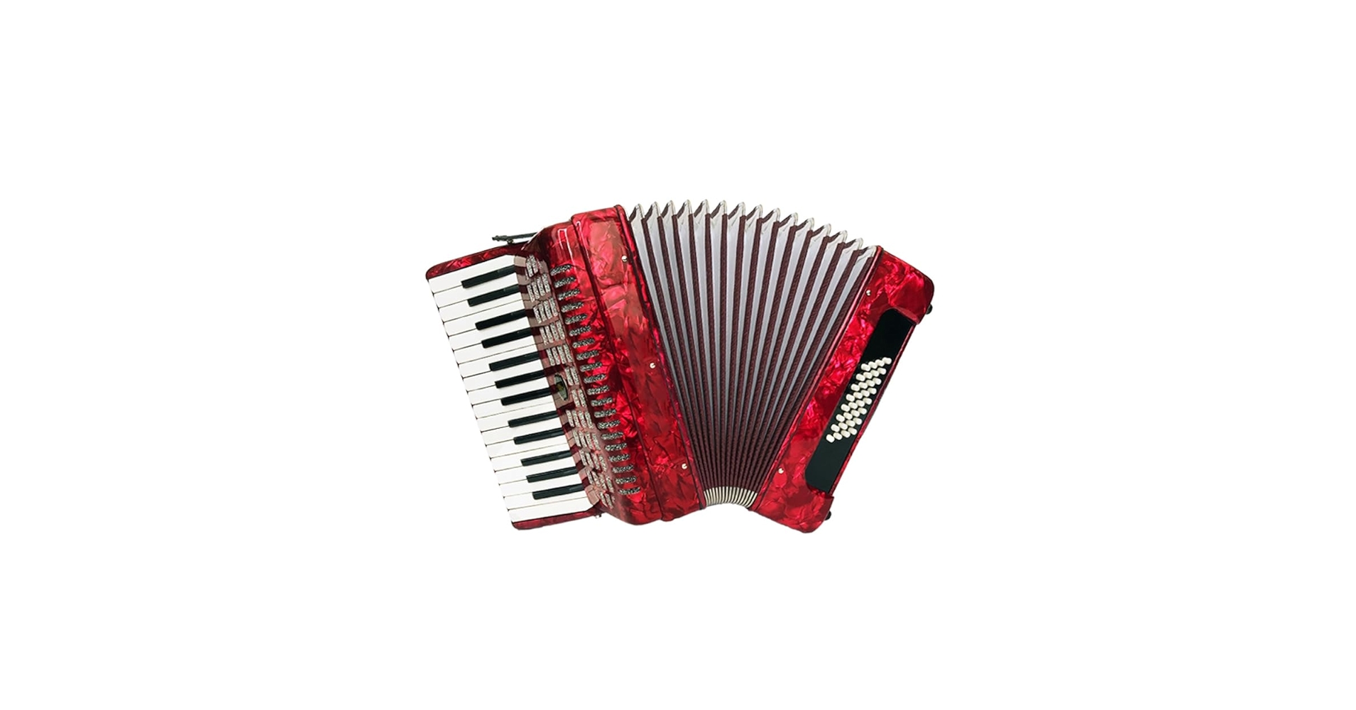 BAILEアコーディオン30鍵盤レッドソフトケース付き 希少】Baile アコーディオン 30鍵盤 24ベース - メルカリ