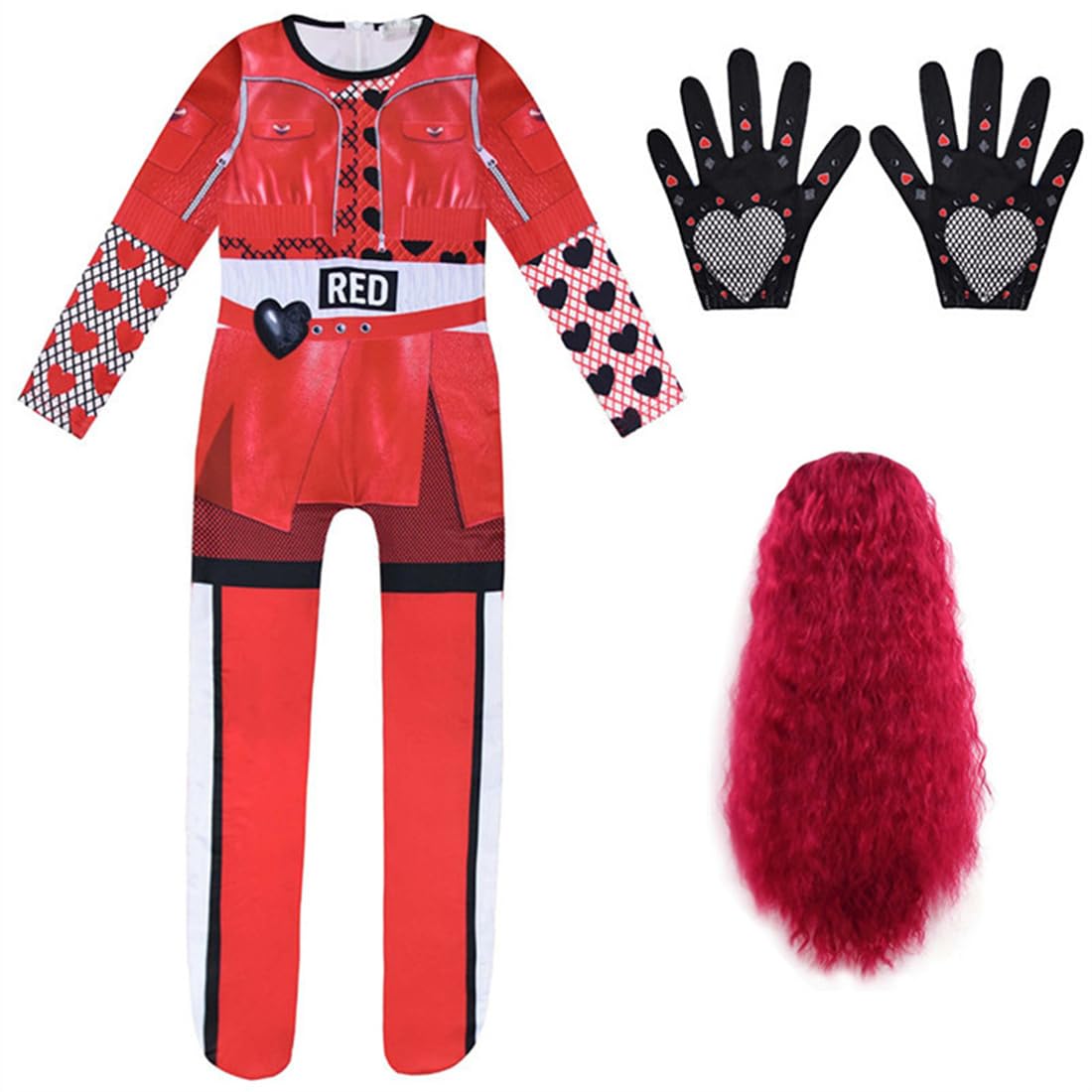 DYWPYCLQ Girls' jumpsuit Costume Kids Carnival Halloween Cosplay Costume Decoration clothes Girl Party attire 3-12 Years (Style 5, 5-6Years)