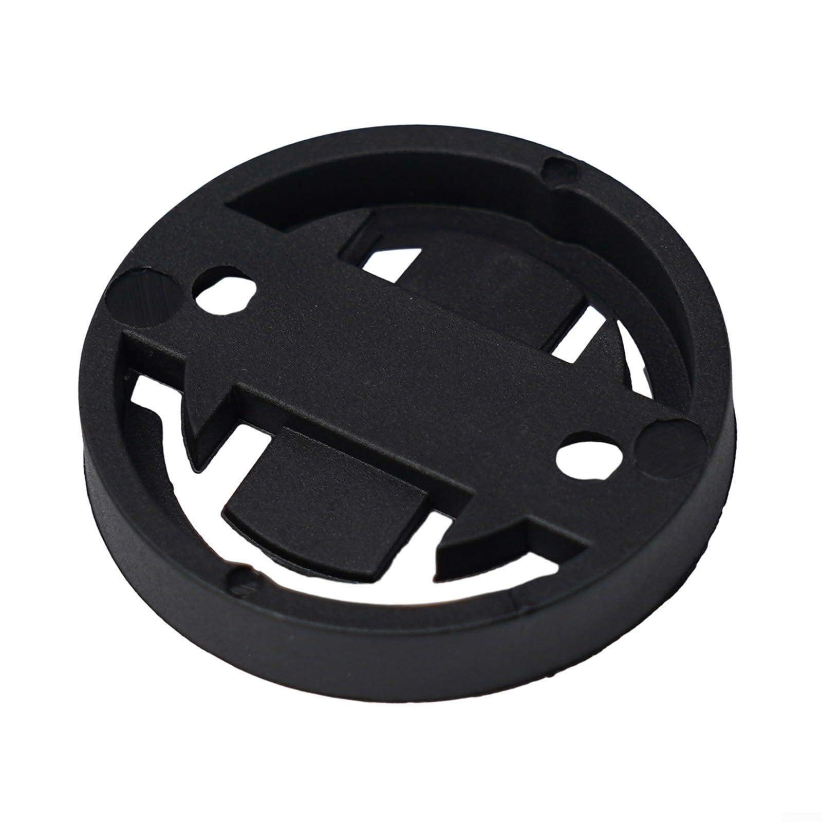 Kit de inserción de soporte de montaje de cronómetro de bicicleta para Garmin para Wahoo para Bryton Material ABS acabado negro engranaje para ciclistas al aire libre (G)
