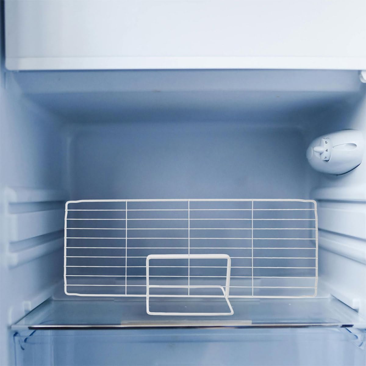 ERINGOGO Divisores de Malla Metálica para Congelador 17x46 Cm, Separadores Organizadores para Refrigerador, 2 Unidades, Adecuado para Almacenamiento y Orden en Congeladores Domésticos