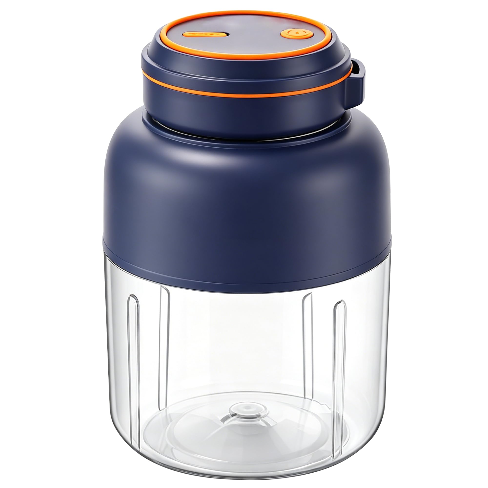 Batidora portátil para batidos, licuadora personal inalámbrica con cuchillas de acero inoxidable, licuadoras recargables por USB (azul)