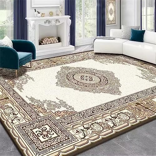 Tapis doux salon gris 200x250cm isolant et lavable pour chambre garcon