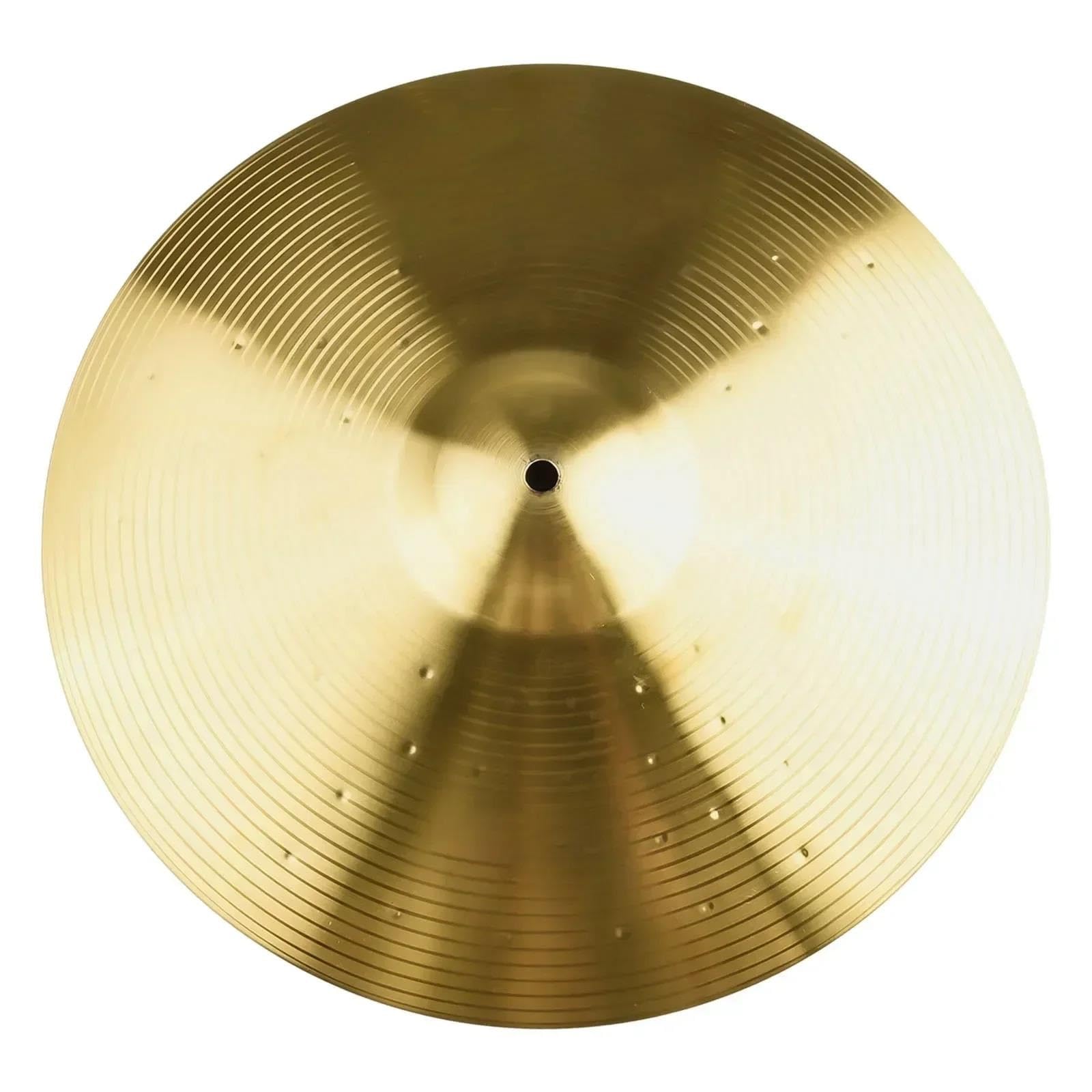 14-16 Zoll Trommel Messing Becken Percussion Splash Crash Hi-Hat Jazz Drum Becken Musical Instrument Teile Drum Set Becken(16)