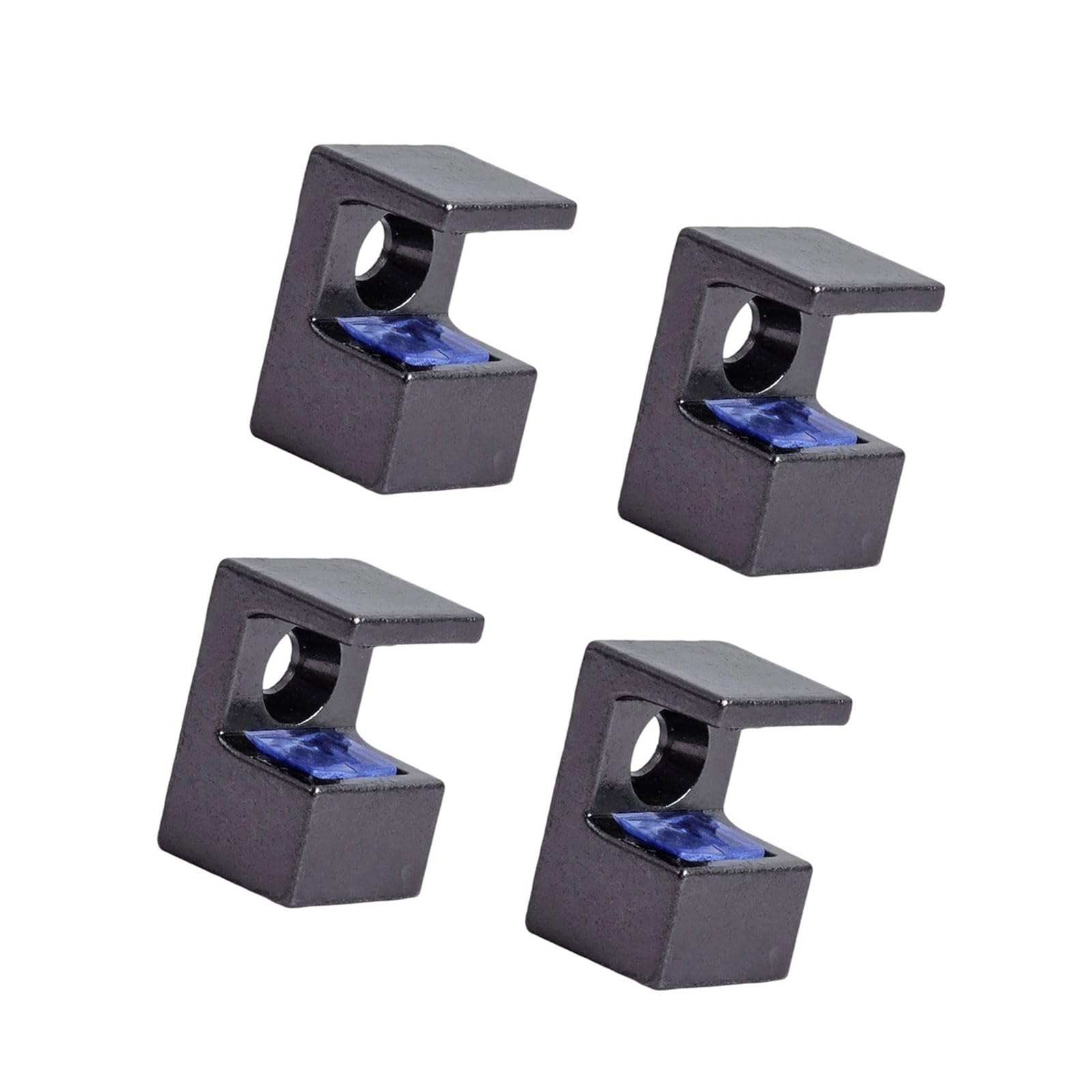 Tsophreniq A 4Pcs Practical Glass Brackets Holders Djustable Sturdy Zines Lloy For 10 12Mm Glass With Durability Secure Djustable Holders