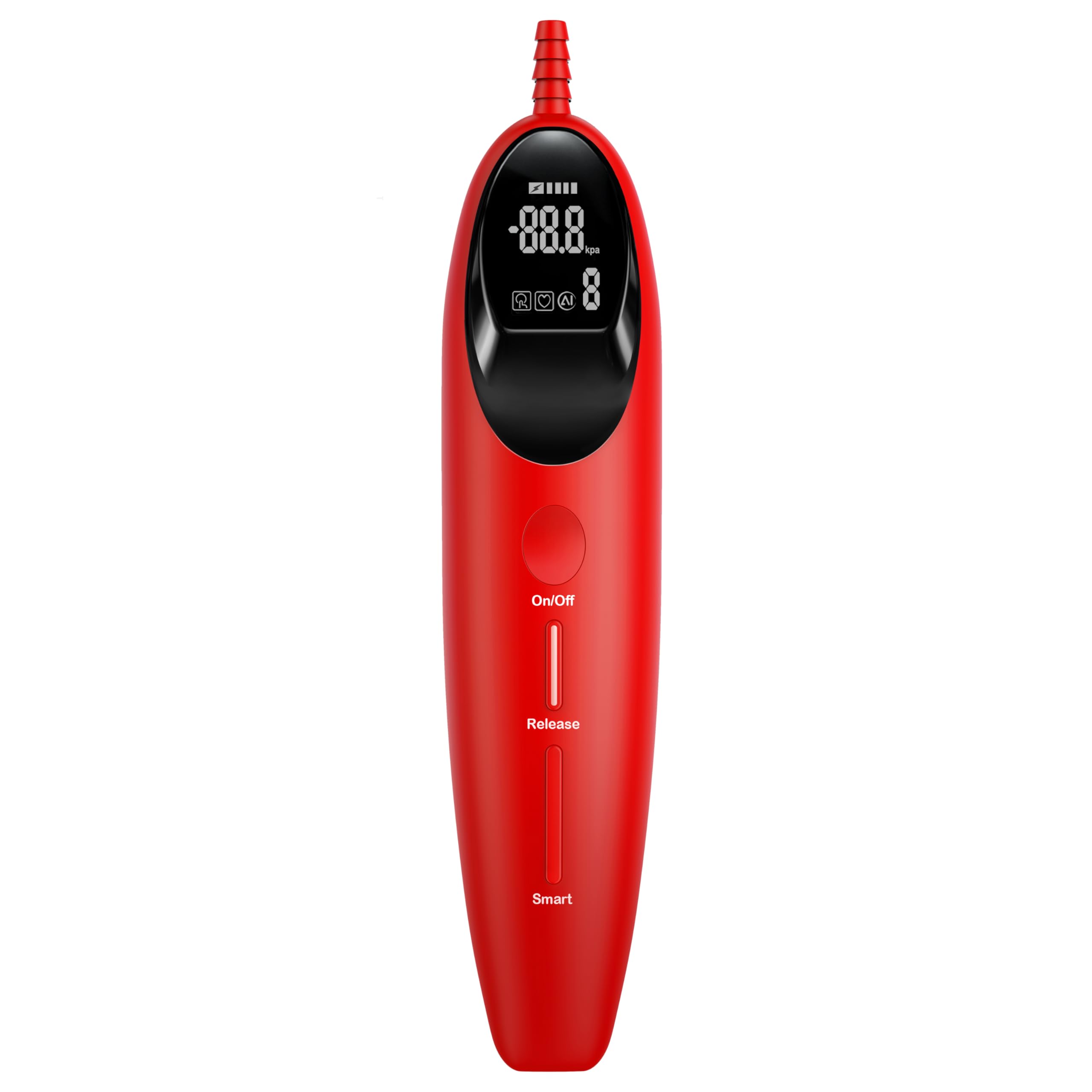 Aspirador eléctrico para pezones – con alta potencia de succión con sistema de manguera – Extractor de pecho desmontable – Ideal como juguete sexual Bondage BDSM – Juguete sexual para mujeres, hombres