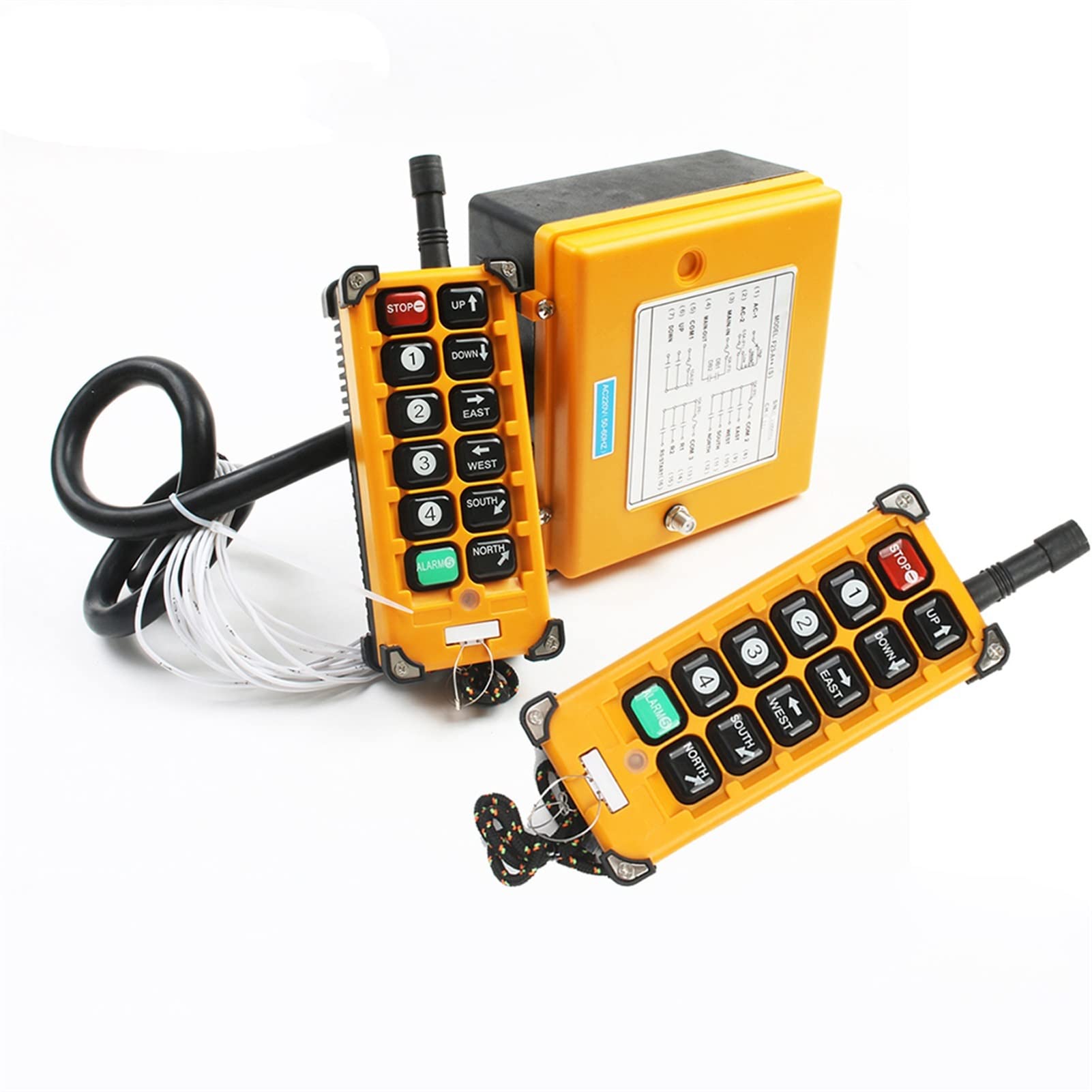 Commutateur de bouton de contrôle de la grue F23-A++S télécommande industrielle UHF 425-446Mhz DC 24V