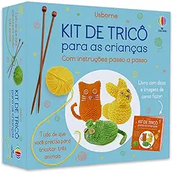 KIT DE TRICÔ PARA AS CRIANÇAS