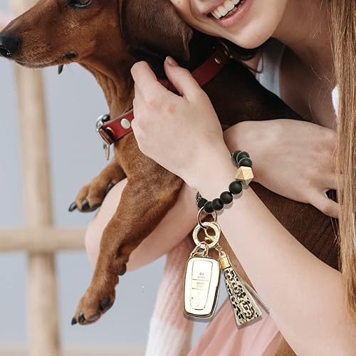 Miniatura 5 de RFSRZ Funda para llavero Toyota con carcasa de alta calidad protección de 360 grados para llave inteligente Camry RAV4 Highlander Avalon C-HR Prius