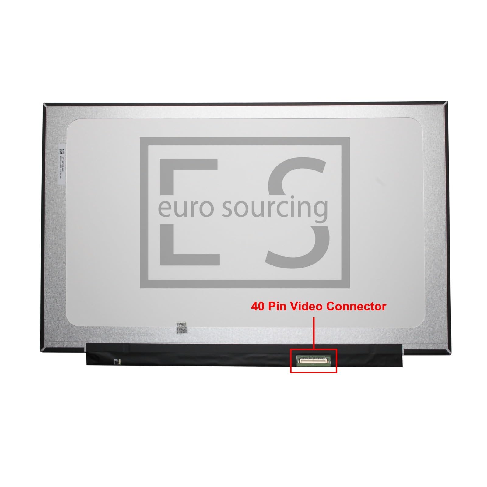 New 144Hz 16.1" Screen Compatible with N161HMA-GAK REV.C1 NV161FHM-NY1, NV161FHM-NX2 Laptop Gaming Display Notebook LED LCD 1920 x 1080 Full HD IPS 40 Pin eDP Matte Panel Non Touch