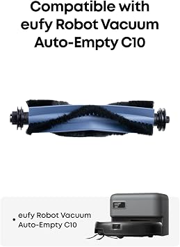 eufy Replacement Rolling Brush compatible with eufy Auto-empty C10