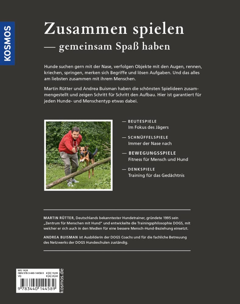 Hunde beschäftigen mit Martin Rütter: Spiele für jedes Mensch-Hund-Team