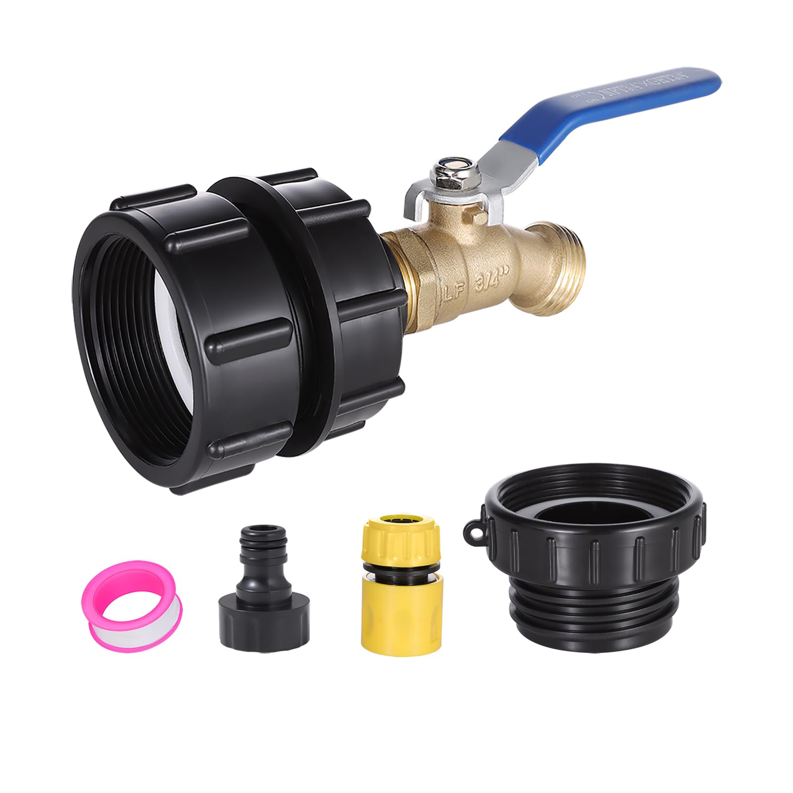 ADAPTATEUR DE VALVE De Réservoir De Fourre-tout IBC 2x2 "pour Tuyau De