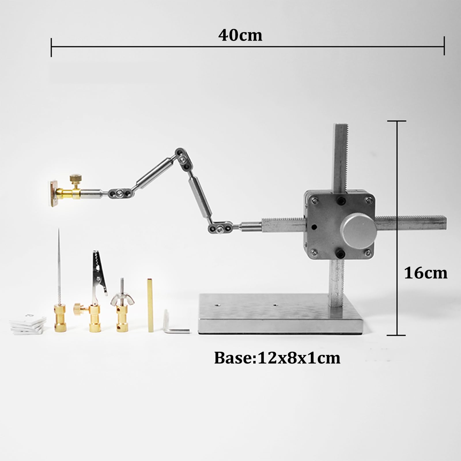 Stop Motion Armature Kits, vertikales und horizontales Animationswickler-System mit 5 Anschlüssen für Figuren und Ton, 50 cm