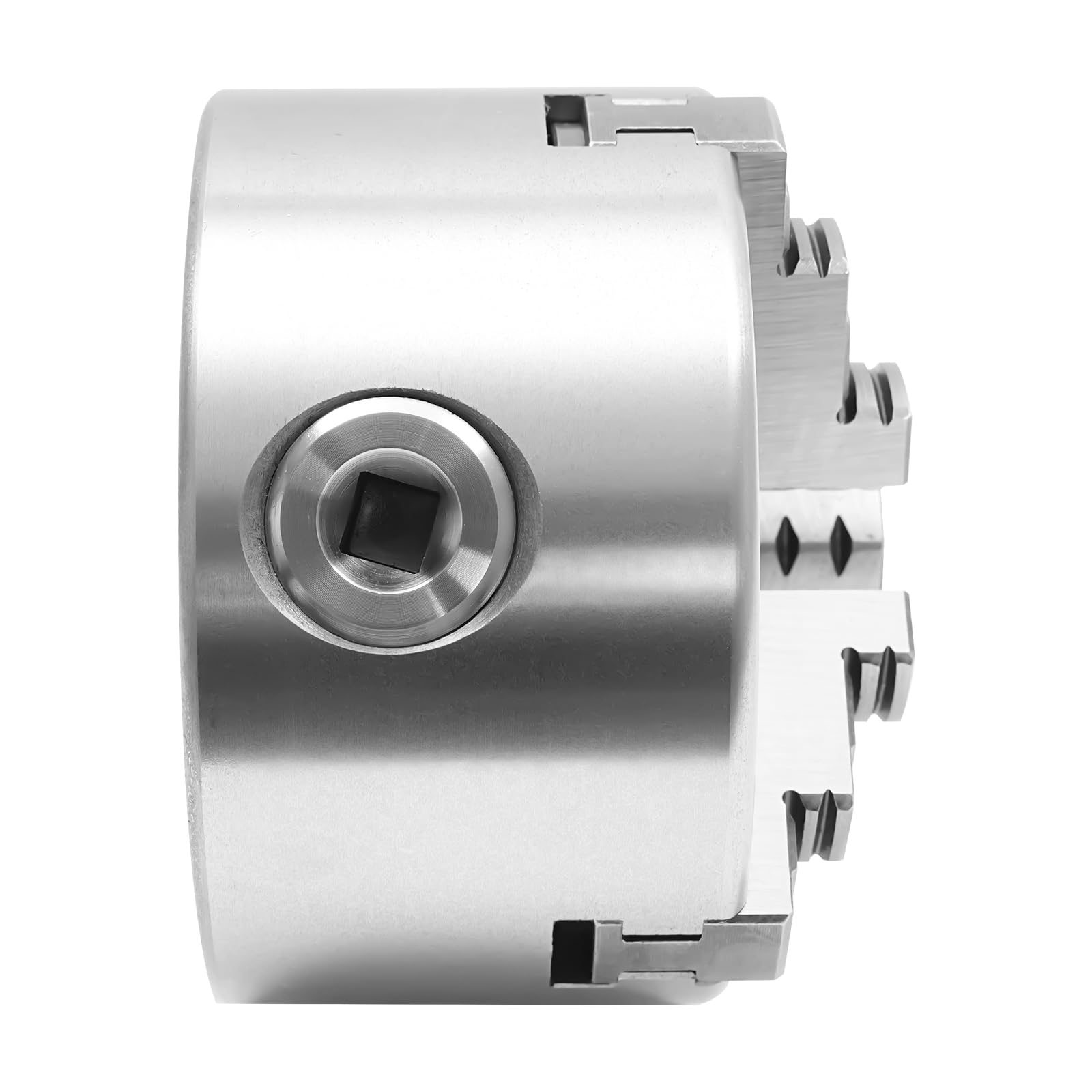 100 mm Torno Accesorios Torno para Madera Accesorios Portabrocas de tres mordazas para tornos y máquinas CNC, rango de sujeción 30-90 mm HT300 y 20CrMnTi