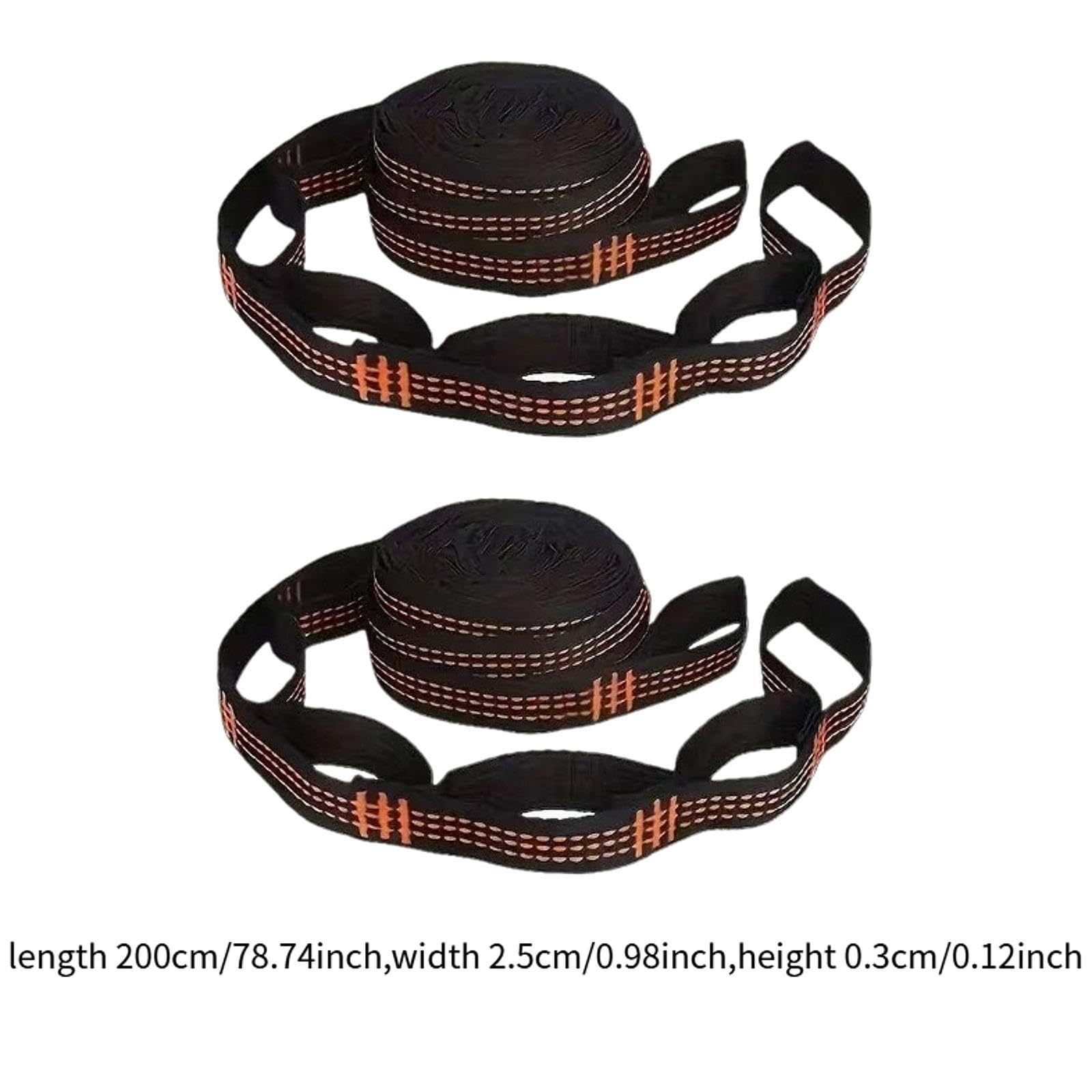 Amazon.co.jp: Jinhxofs 2Mハンモックストラップ2個セット、ナイロン製