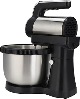 Stojący mikser do jajek, wtyczka EU 220V odłączany 2 w 1 5-biegowy elektryczny mikser do jajek z mieszadłem do kuchni do restauracji