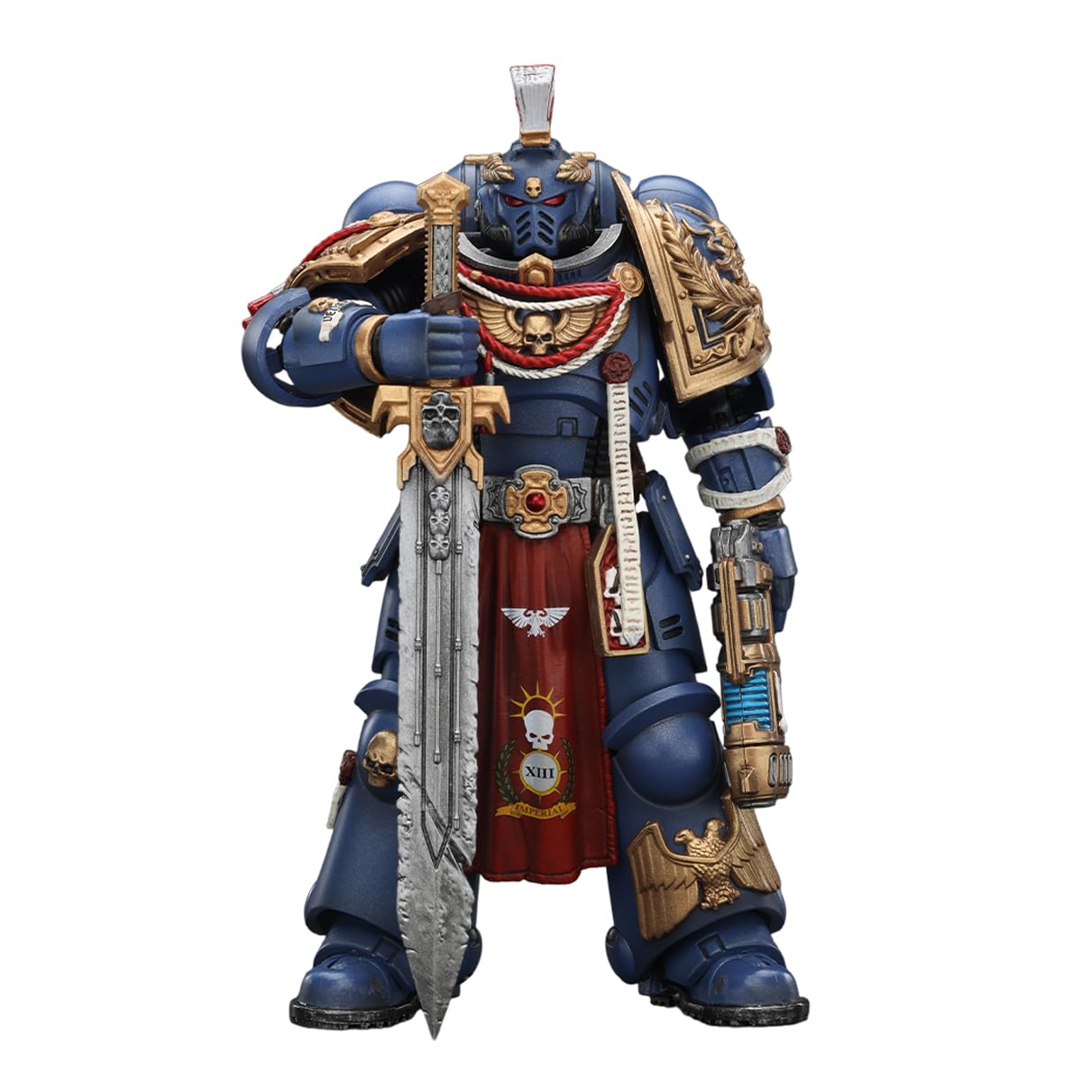 JOYTOY Warhammer 40,000 1/18 Action Figure Ultramarines Relic Primus Armour with Plasma Pistol and Combat Blade Collection Model Pre-Order — image 1