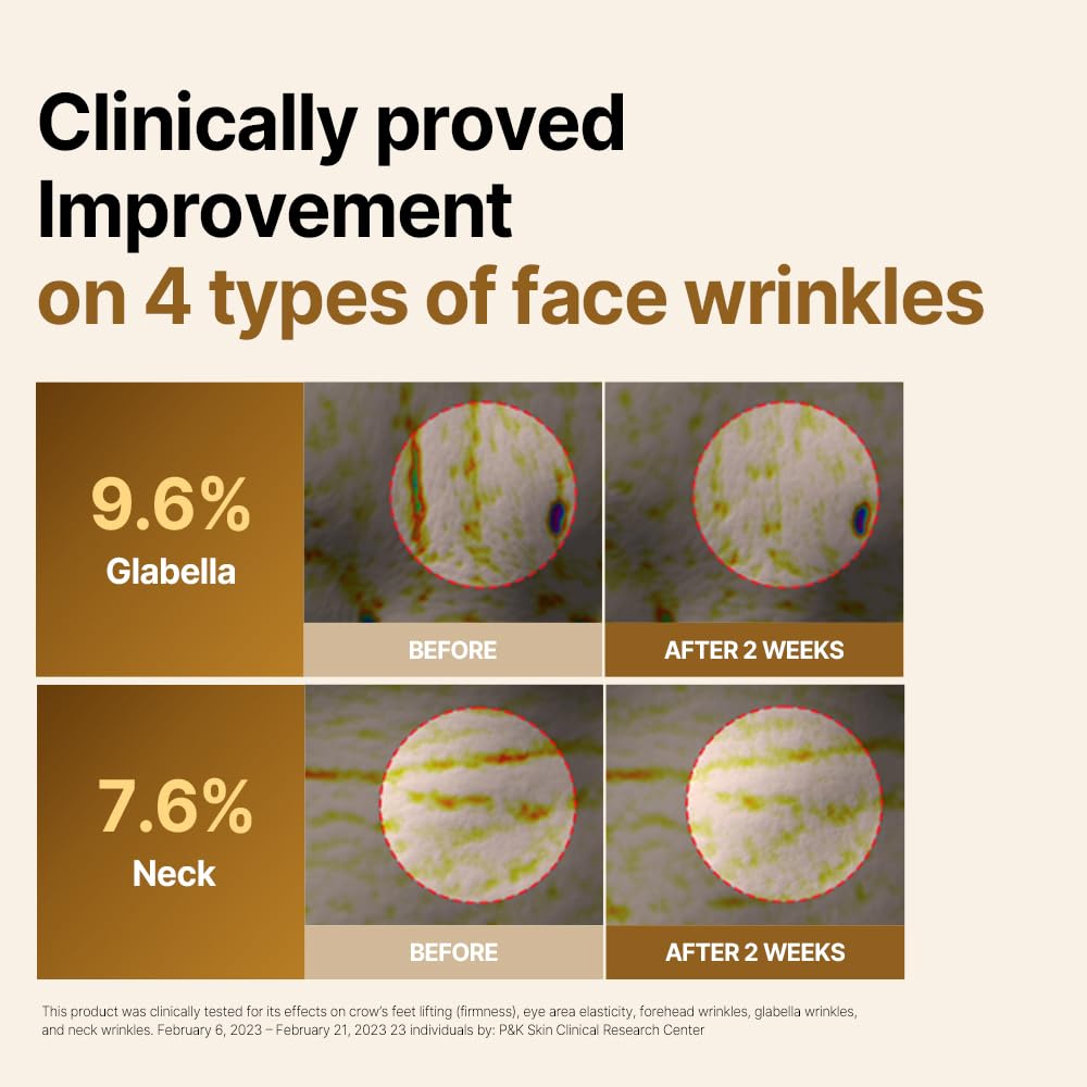 ISOI Intensive Lifting Gua Sha Ampoule Stick, Eye Roller, Under Eye Serum for Dark Circles, Puffy Bags, and Wrinkles with Bulgarian Rose Oil & Peptide Complex, Korean Skin Care (0.5 fl.oz, 15ml) - Image 4