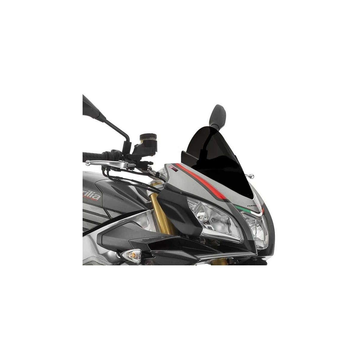 Puig Racing Screen | Black (Opaque) | Aprilia Tuono V4 1100 Factory 2015>2020