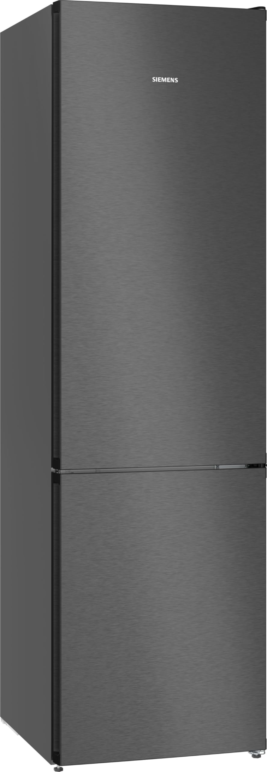 Siemens iQ300 Freistehende Kühl-Gefrier-Kombination 203x60, KG39NVXAG, 260 L Kühlen & 103 L Gefrieren, Total noFrost, Nahtlose Platzierung, hyperFresh 0°C, LED-Beleuchtung, antiFingerprint Schwarz