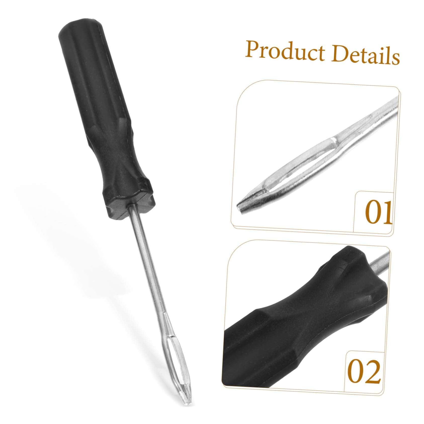 PartyKindom 20pièces Outils De Réparation De Pneu Kit De Réparation De Pneus Pour Voitures Et Atv Avec Outil Handle Et Portable