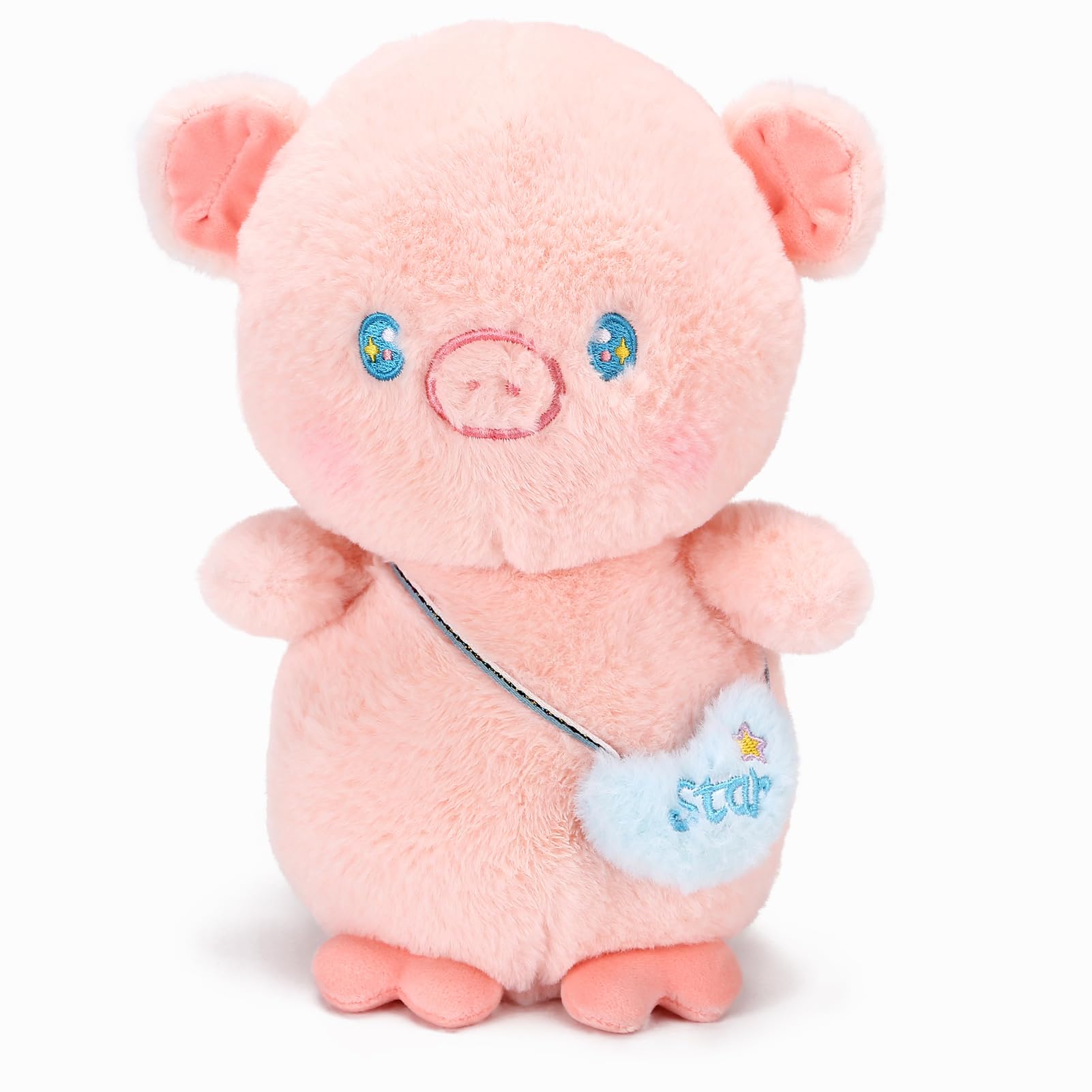 Amazon.co.jp: 豚のぬいぐるみ かわいいピンクの豚のぬいぐるみ ソフト