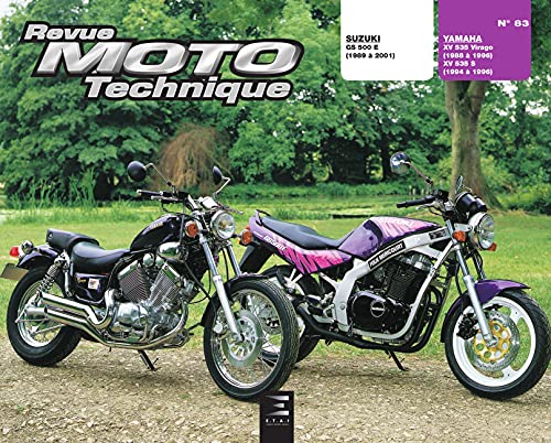 E.T.A.I - Revue Moto Technique 83 - SUZUKI GS 500 E et - YAMAHA XV 535 VIRAGO