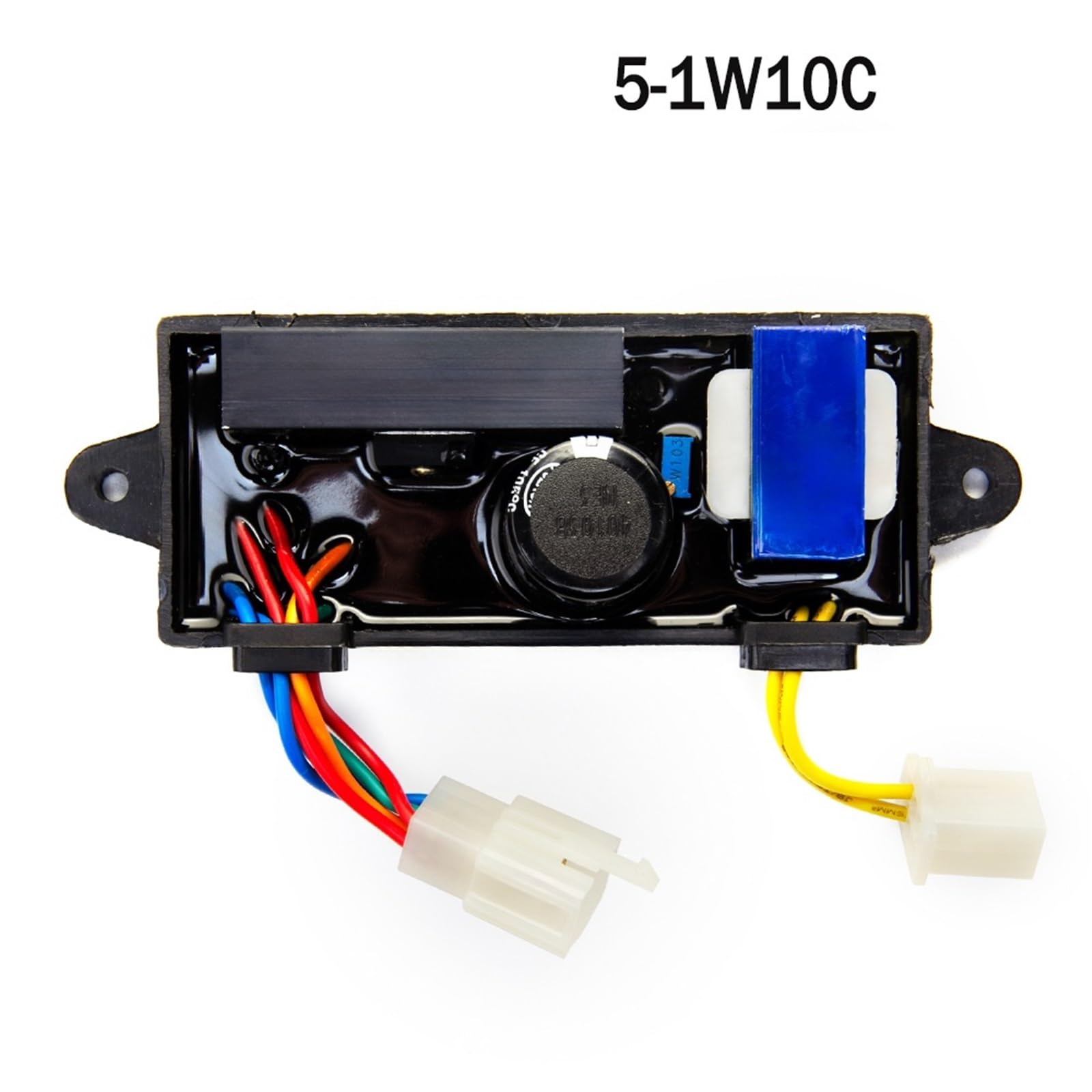 1 x regulator AVR5-1W10C do spawania i agregatu prądotwórczego podwójnego zastosowania, 8 przewodów