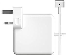 Mac Book pro Charger, 85W T-Tip Adapter Power Adapter MagS Safe 2 Mac Air Charger Compatible with MacBook Pro 17/15/13 Inch (After Mid 2012 or Later)