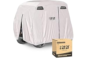 10L0L 4 Passenger Golf Cart Cover Perfect for Long-Lasting Protection