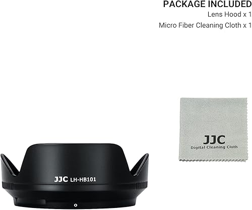 Miniatura 6 de Parasol para lente NIKKOR Z DX 0.709-5.512 in F3.5-6.3 VR, pantalla reversible para lente Nikon HB-101, compatible con filtros de 2.441 in y tapa de