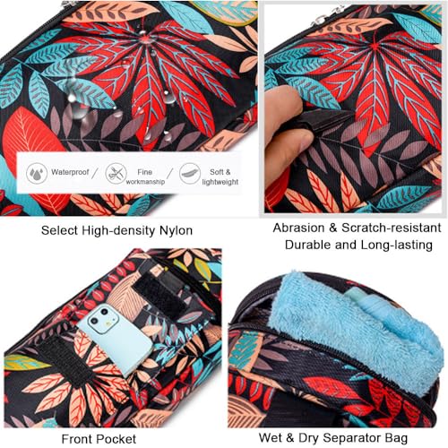 Yoga Mat Carrier with Pockets, Portable Exercise Bag - Bottle Pocket & Wet Compartment - For Women & Men - Image 6