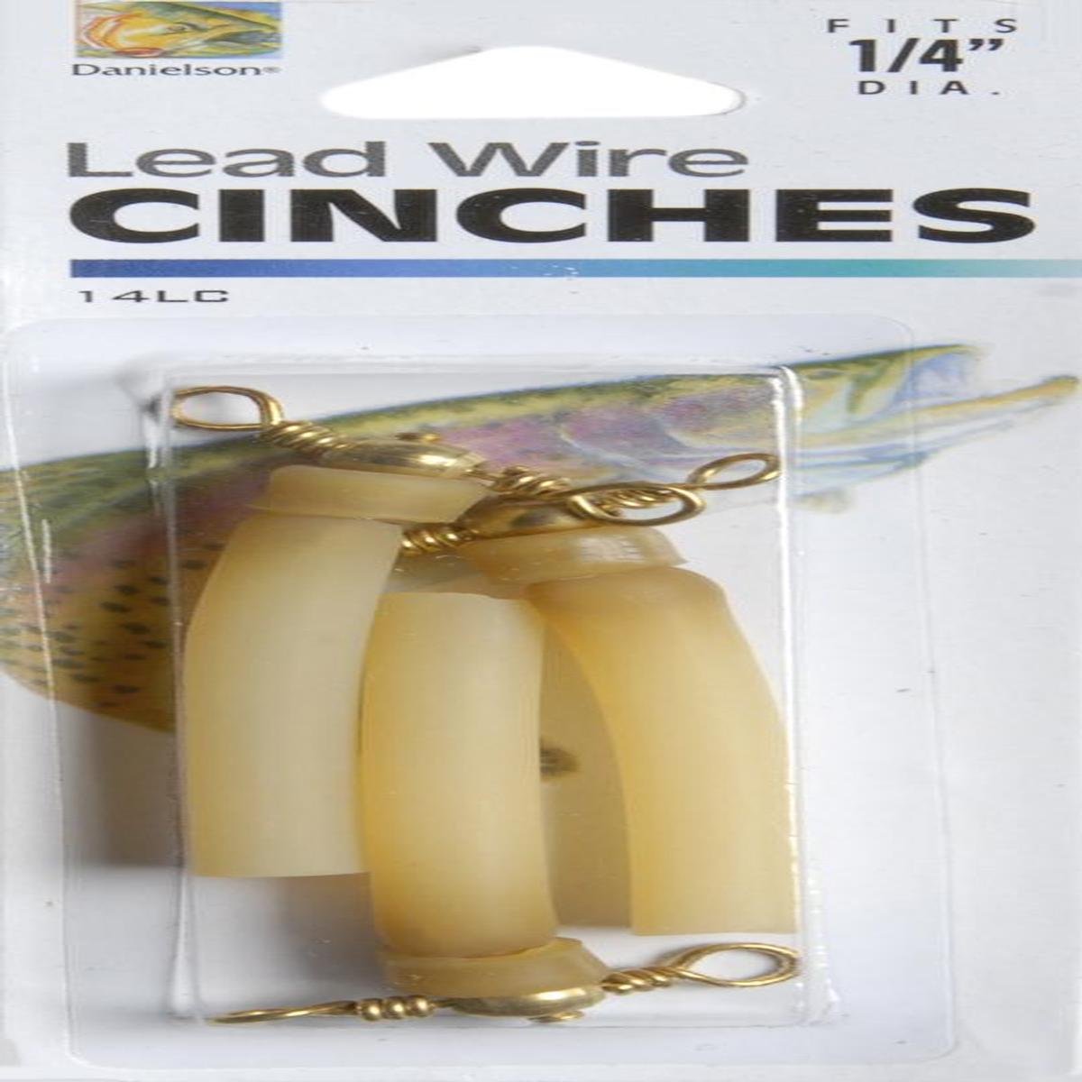 DanielsonLEAD CINCHES 1/4" Amber 3PK