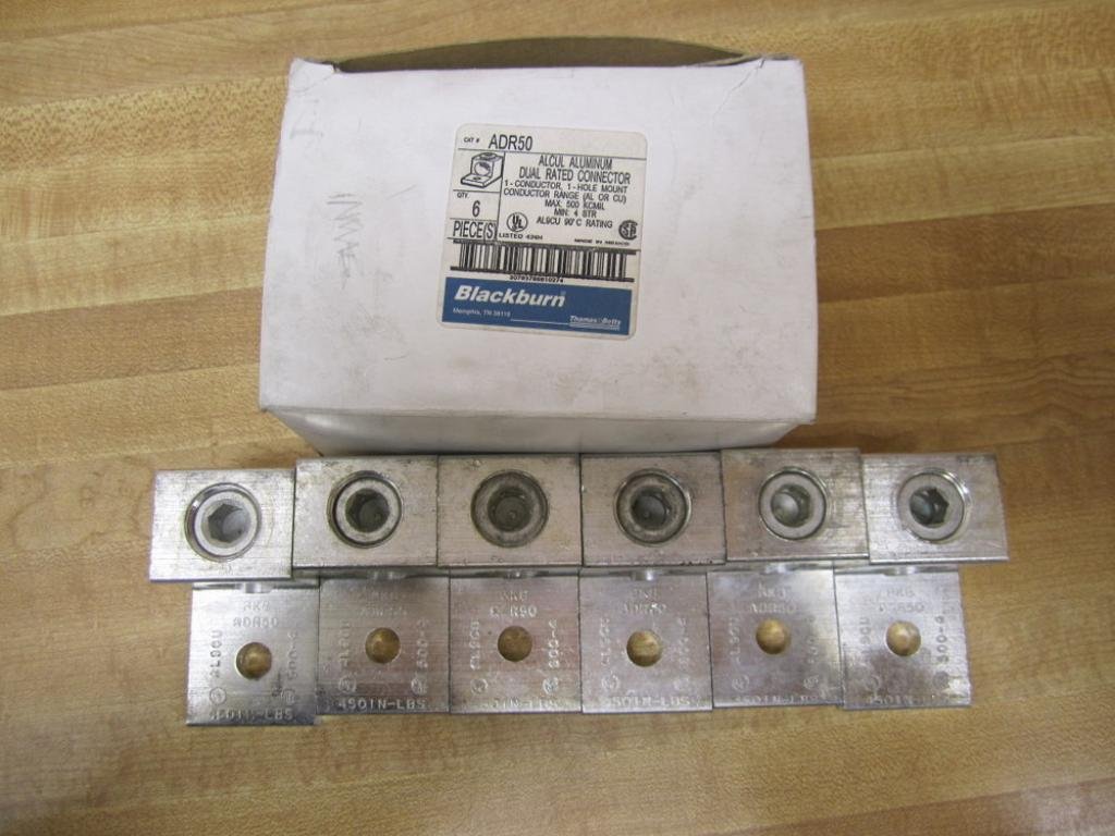 Blackburn ADR50 Connectors (Pack of 6)