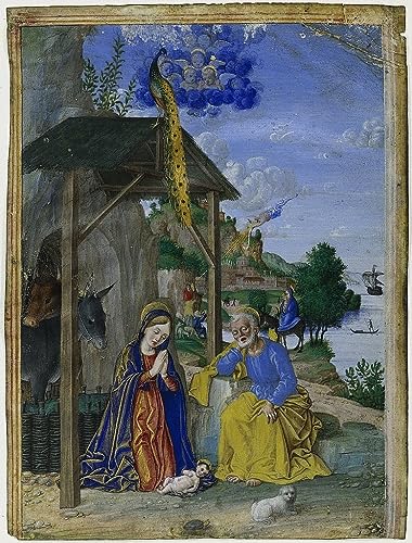 Tableau Nativité Girolamo Dai Libri impression haut de gamme sur toile