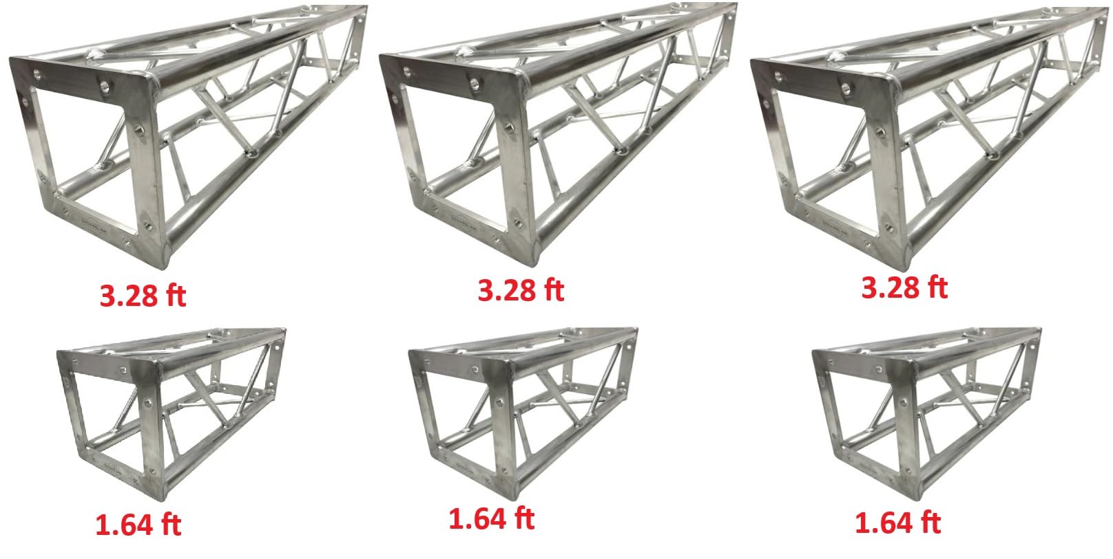 15 Ft Total Length Square Aluminum 8