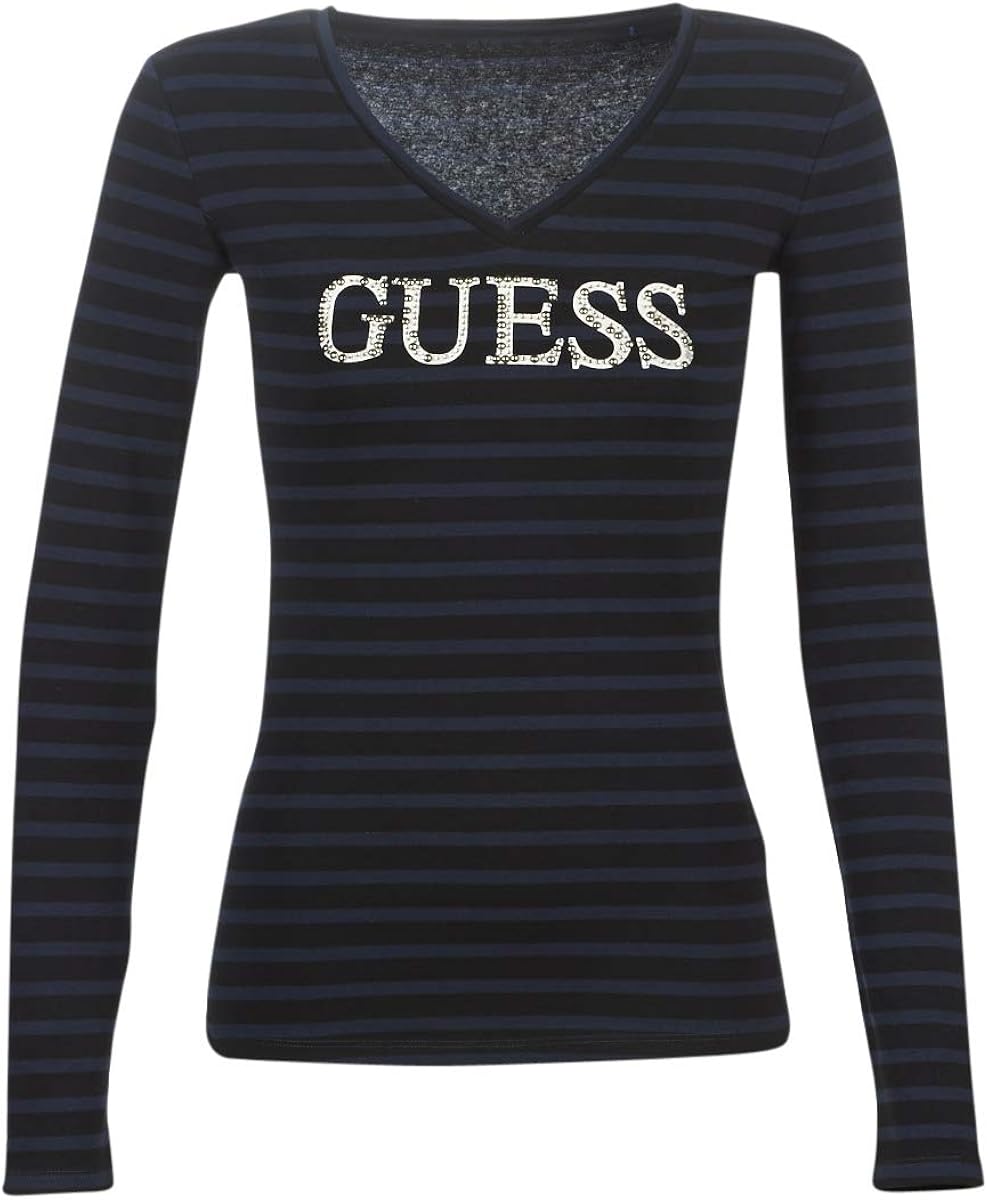 T shirt guess manche longue femme Clearance