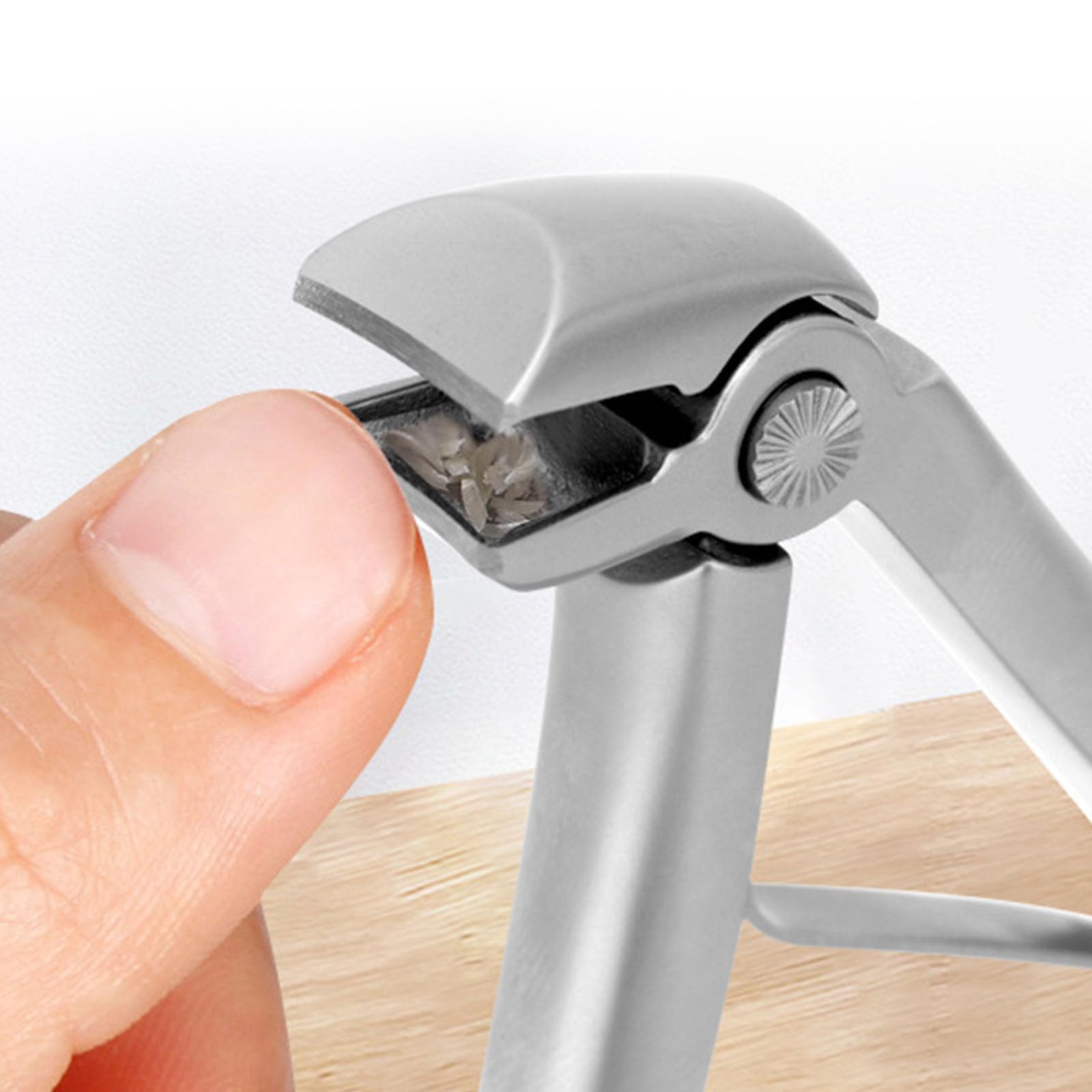 Nails Trimmer Anti Splash Design Large Opening Nasil Cutter for and Efficient Trimming with Ergonomic Handle