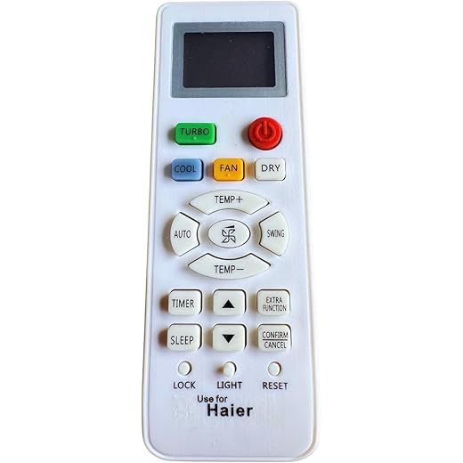 The Zapsy Air Conditioner Remote Compatible with HAIER AC R