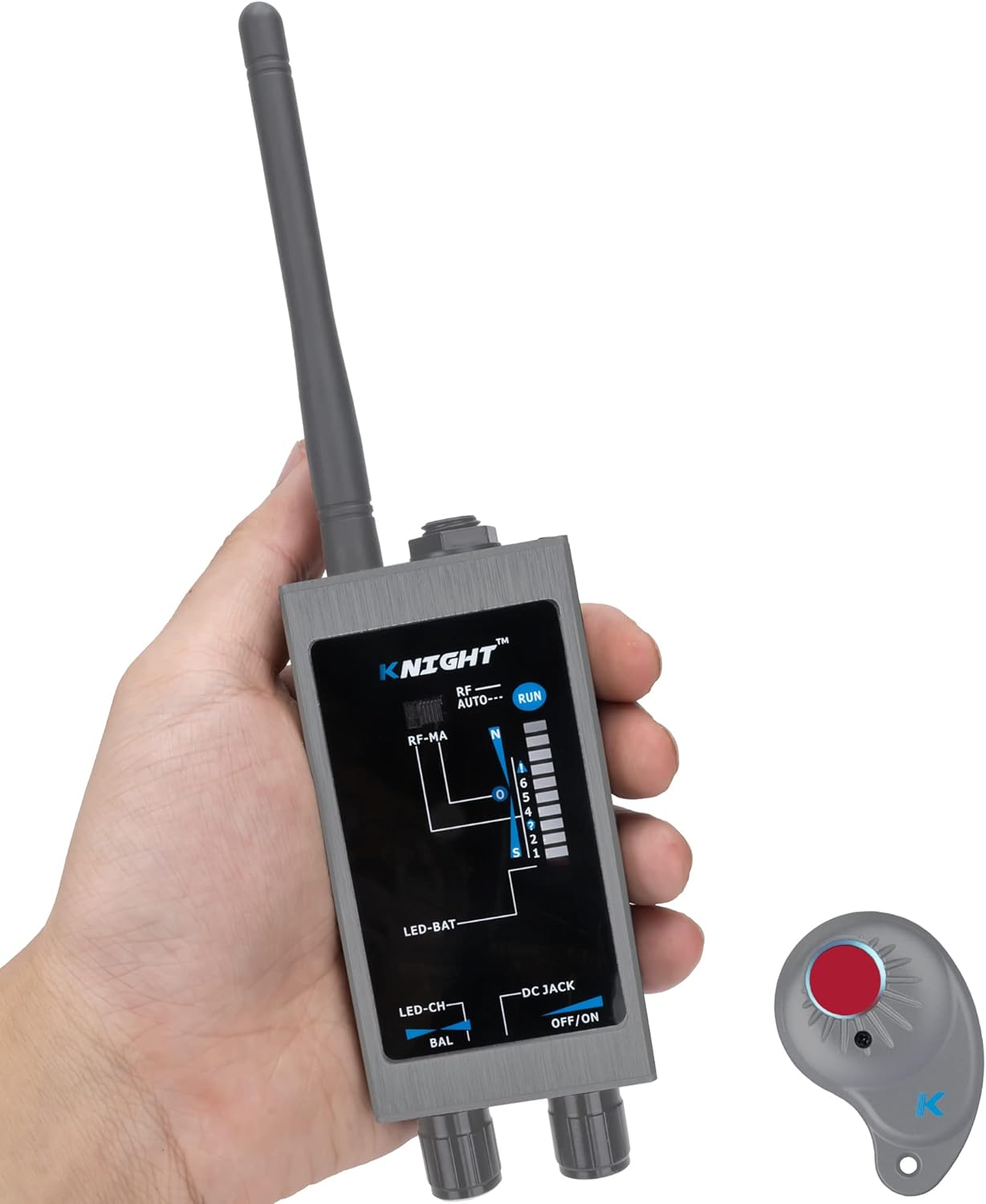 KT-9000 Premium Hidden Devices Detector by Knight Electronics – Hidden Camera Detectors RF Detector & Bug Detector | Hidden Camera Finder for GPS Tracking/Radio Frequency Signal Detection Anti Spy KT-9000 Premium Hidden Devices Detector by Knight Electronics – Hidden Camera Detectors RF Detector & Bug Detector | Hidden Camera Finder for GPS Tracking/Radio Frequency Signal Detection Anti Spy
