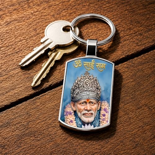 Image of Premium Printed Metal Keychain for Men & Women | High-Definition Artwork Print | Durable Key Ring for Car, Bike, Home & Office Keys | Stylish Decorative Key Holder Gift