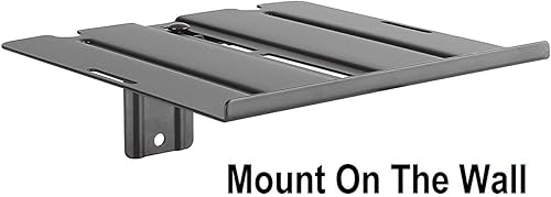 Miniatura 3 de MountPlus DVD-31 - Soporte de estante de DVD de doble uso para reproductores de DVD, receptores AV, cajas de cable, cámara DSLR, altavoces y equipos